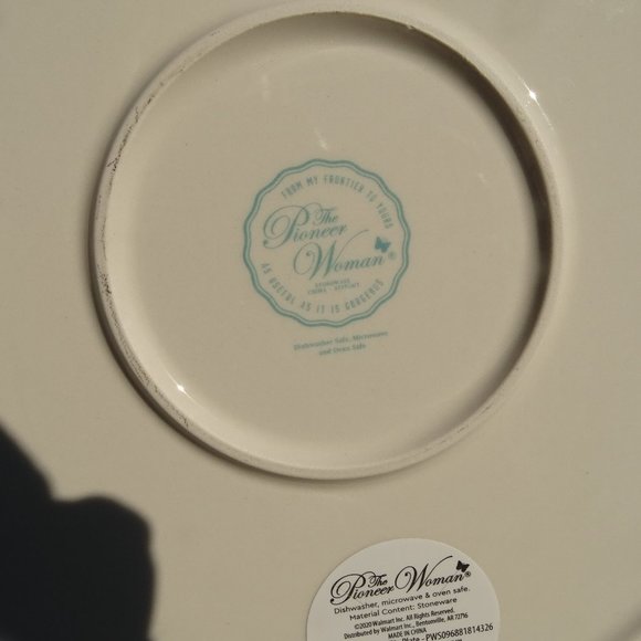 ❤️ New Pioneer Woman Blooming Bouquet 10-Inch Pie Pan NWT - Picture 8 of 8